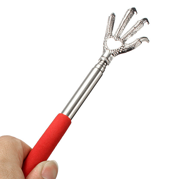 Claw Telescoping Stainless Steel Extendable Back Scratcher