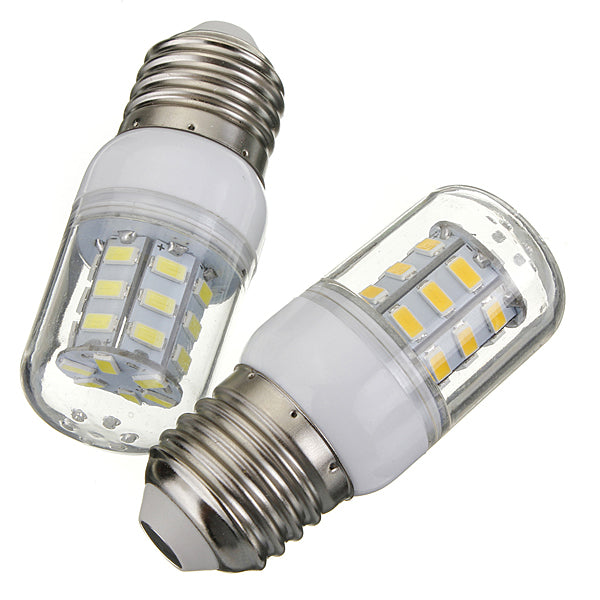 3.5W E27 White/Warm White 5730SMD 27 LED Corn Light Bulb 24V