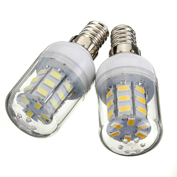 E14 4W White/Warm White 5730 SMD 27 LED Corn Light Bulb 12V