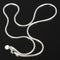 Unisex 3mm Silver Plated Solid Snake Chains Necklace