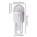 Dimmable G9 5W AC 220-240V White/Warm White LED Small Capsule Bulb