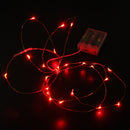 2M 20 LED Copper Wire Starry Lights String Fairy Battery Powered Decor