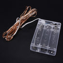 2M 20 LED Copper Wire Starry Lights String Fairy Battery Powered Decor