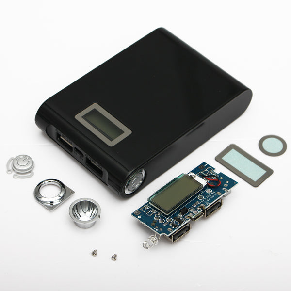 DIY Kit Dual USB 5V 1A 2A Power Bank 18650 Battery Charger Box