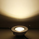 6W Dimmable COB LED Recessed Ceiling Light Fixture Down Light 220V