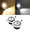 12W Non-dimmable COB LED Recessed Ceiling Light Fixture Down Light Kit