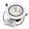 12W Non-dimmable COB LED Recessed Ceiling Light Fixture Down Light Kit