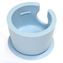 Wall Suction Shaver Holder Razor Tool Shelf Blue White