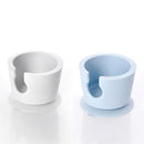 Wall Suction Shaver Holder Razor Tool Shelf Blue White