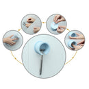 Wall Suction Shaver Holder Razor Tool Shelf Blue White