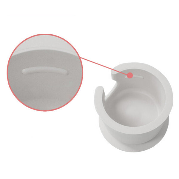 Wall Suction Shaver Holder Razor Tool Shelf Blue White