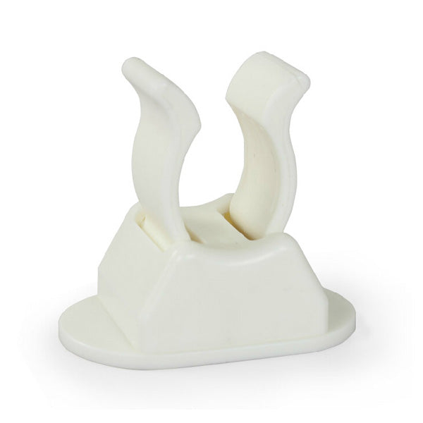 Multifunction Broom Mop Hook Pole Holder Spring Clip Design