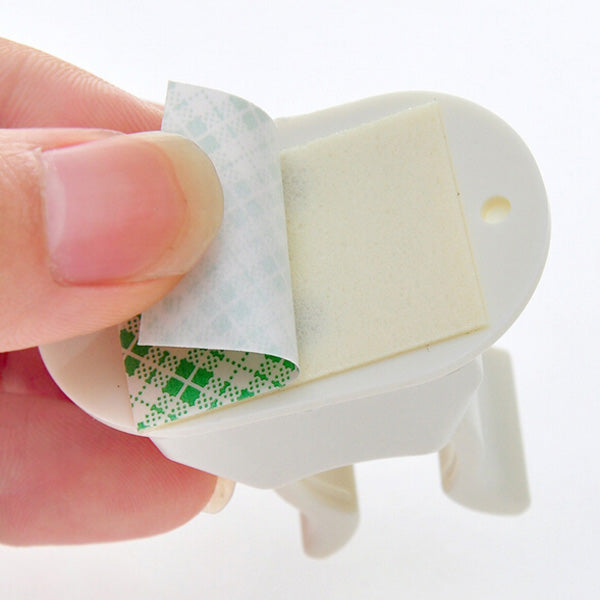 Multifunction Broom Mop Hook Pole Holder Spring Clip Design