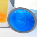 Toilet Brush Set With Base Plate Cleaning Brushs Blue Yellow