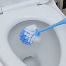 Toilet Brush Set With Base Plate Cleaning Brushs Blue Yellow