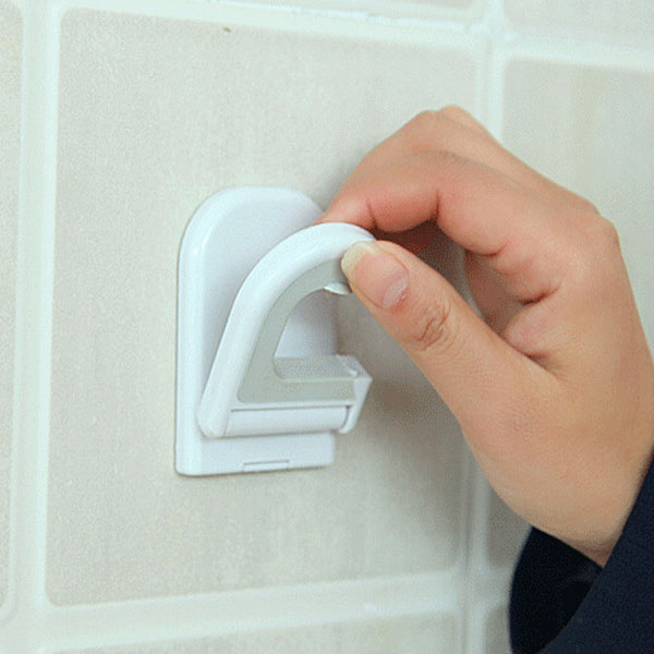 C Shape Multifunction Mop Broom Hook Strong Glue Stickup Hanger