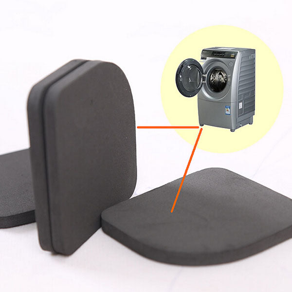 4pcs Washing Machine Anti Shock Pads Silence Cotton Non-slip Mat