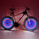 32 LED DIY Programmable Bicycle Cycling  Wheel Light