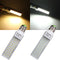 E27 8W 690-720LM White/Warm White 44 SMD 2835 LED Plug Light 90-260V