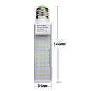 E27 8W 690-720LM White/Warm White 44 SMD 2835 LED Plug Light 90-260V