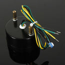 Motorcycle Automobile Aluminum Alloy LED Fuel Level Meter Gauge