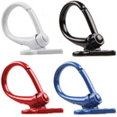 White Motorcycle Luggage Hooks Aluminum Scooter