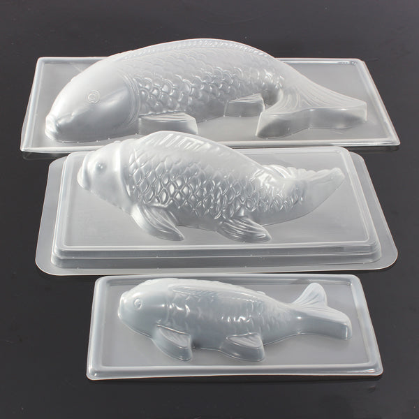 Koi Fish 3D Mold Cake Chocolate Mold Jelly Sugarcraft Mold Creative Baking Tools
