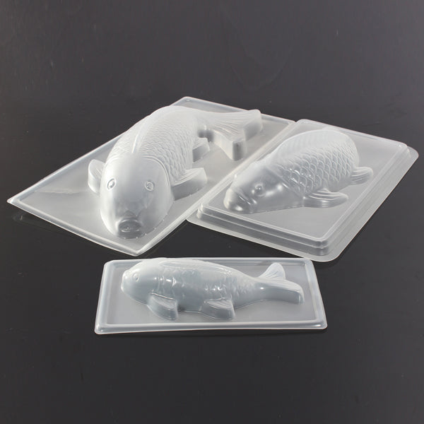 Koi Fish 3D Mold Cake Chocolate Mold Jelly Sugarcraft Mold Creative Baking Tools