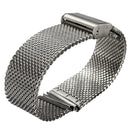 18mm 20mm 22mm Unisex Stainless Steel Chainmail Watch Strap Band