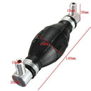 Rubber Fuel Primer Pump Petrol Diesel Black 90 Degree Angle