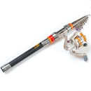 ZANLURE TSR-01 Telescopic Fishing Rod Carbon Spinning Sea Fishing Pole Hand Fishing Tackle Sea Rod