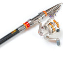 ZANLURE TSR-01 Telescopic Fishing Rod Carbon Spinning Sea Fishing Pole Hand Fishing Tackle Sea Rod