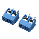 Excellway DR66 50pcs 2pins Printed Circuit Board Connector Block Screw Terminals