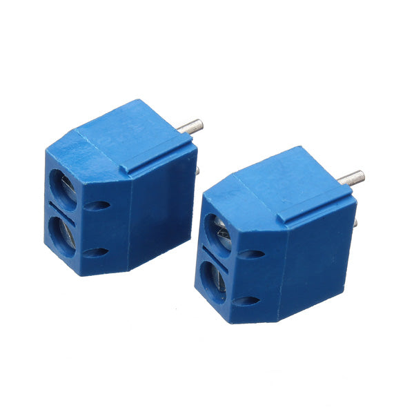 Excellway DR66 50pcs 2pins Printed Circuit Board Connector Block Screw Terminals
