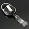 Retractable Chromed Metal Housing Badge Reel Belt Clip