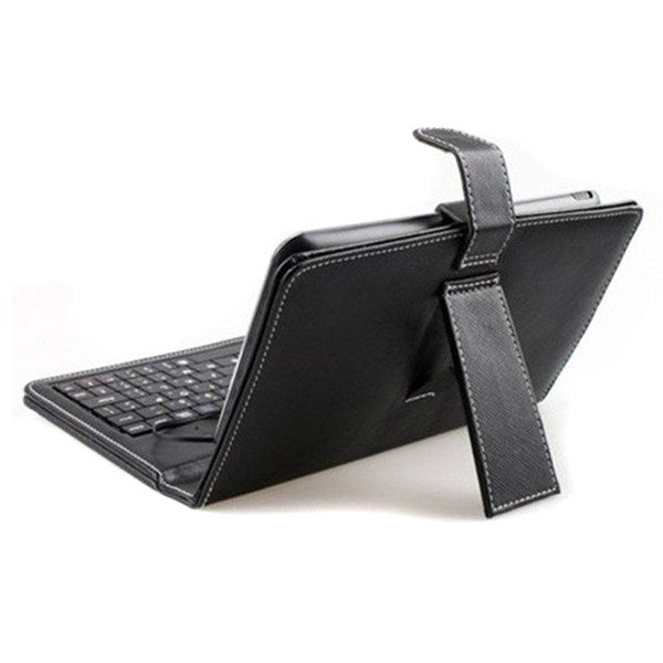 USB Keyboard Bracket Leather Case Bag With Stand For 10 Inch Tablet