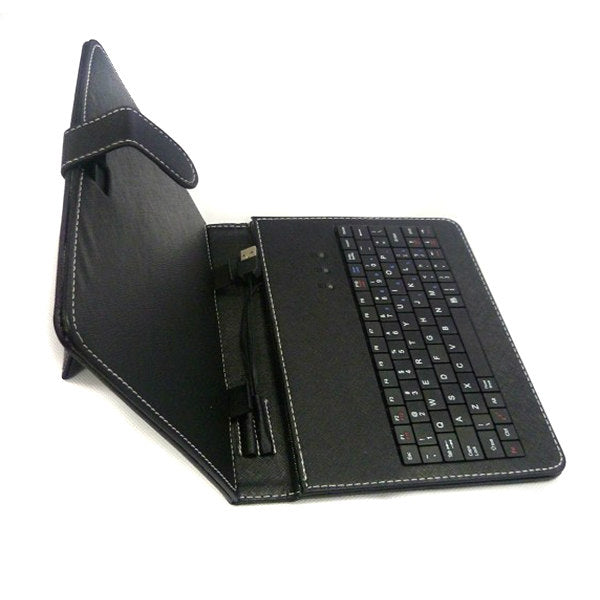 USB Keyboard Bracket Leather Case Bag With Stand For 10 Inch Tablet