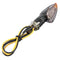 Carbon Motorcycle Turn Signal 14 LED Indicator Lights For Honda