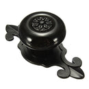 Ceramics Door Drawer Knob With Base Pull Handle  8 Styles