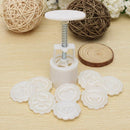 8 Styles Moon Cake Mold Round Flower DIY Tool Decorate Pastry Multifunction Baking Tools