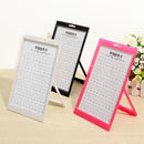 60 Colors Acrylic Nail Polish Gel Tips Display Stand Board Frame