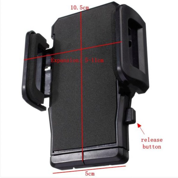 Handlebar Stretch Holder Phone GPS MP3 Bracket For Harley Davidson
