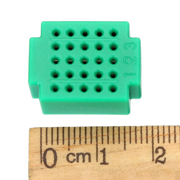 7pcs 7colors ZY-25 Mini Solderless PCB Circuit Test Breadboard