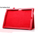 Folding Stand PU Leather Case Cover For Microsoft Surface Pro3 Tablet