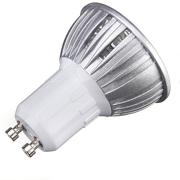 GU10 3W AC 220V 3 LEDs Red/Yellow/Blue/Green LED Spotlight Bulbs