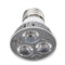 E27 3W AC 220V 3 LEDs Red/Yellow/Blue/Green LED Spotlight Bulbs