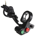 Motorcycle Atv  Pit Bike Horn Lights Turn Signals Switch On/off Button