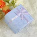 Bow Earring Ring Pendant Jewelry Display Gift Box Square Case