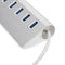 5Gbps Hi-Speed Aluminum USB 3.0 7-Port Splitter Hub Adapter