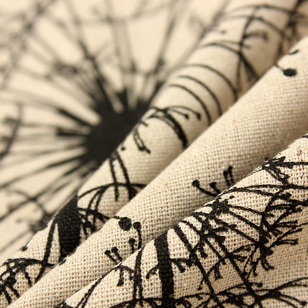 Retro Leaf Pillow Case Linen Cotton Cushion Cover Home Decor